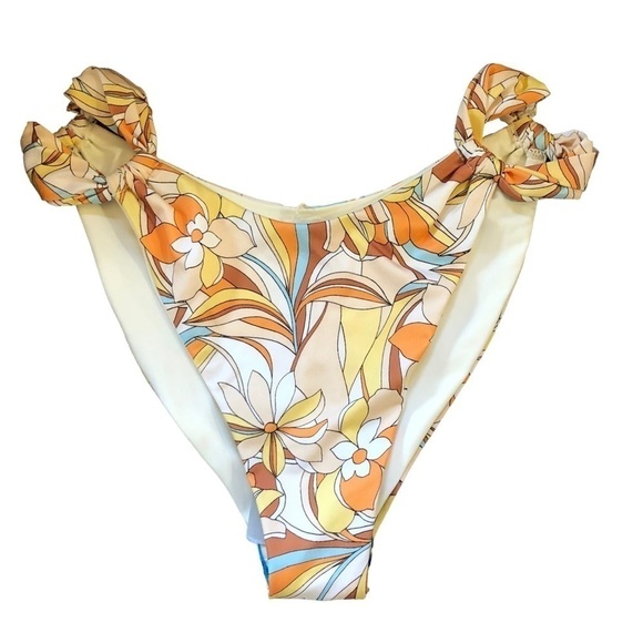 NWT l Space Floral Bikini Bitsy Cut Medium - Picture 1 of 7